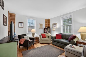 Living area - Forest Backdrop Midcoast Maine Quiet Escape 3 Bedroom Home (Dresden)