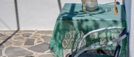 Área externa para banquete