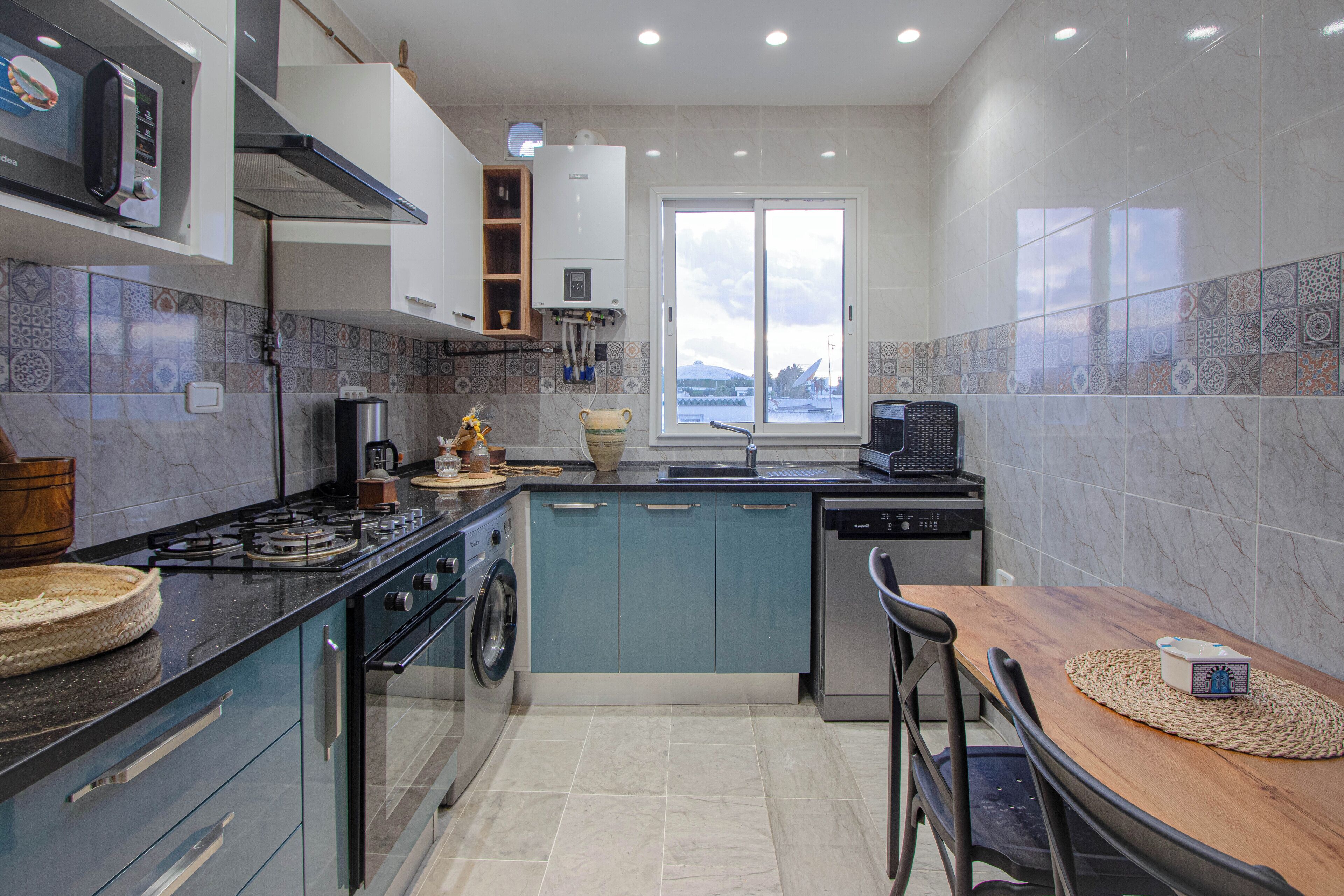 Appartement Deluxe, balcon, vue ville | Cuisine privée
