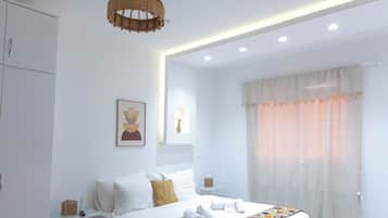 Deluxe-Apartment, Balkon, Stadtblick