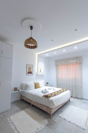 Deluxe-Apartment, Balkon, Stadtblick