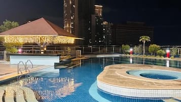 Studio, 1 Queen Bed, Private Bathroom, City View | Pool | 2 outdoor pools