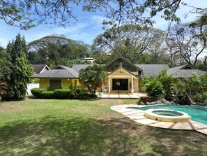 Pool - Mandevilla — Luxury 5BR Villa Pool, Gym, Games Room, Near Mt. Irvine Beaches (Tobago)