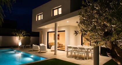 Villa KERALA**** 8 Pers Piscine au sel chauffée
Cap dAgde Grau dâAgde