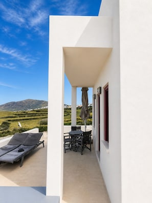 Family Villa, Sea View | Terrace/patio - Zen Villas Oia  (Oia)