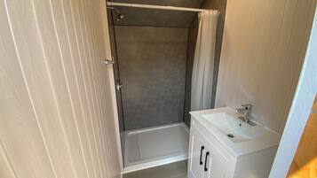 Shower, toilet paper