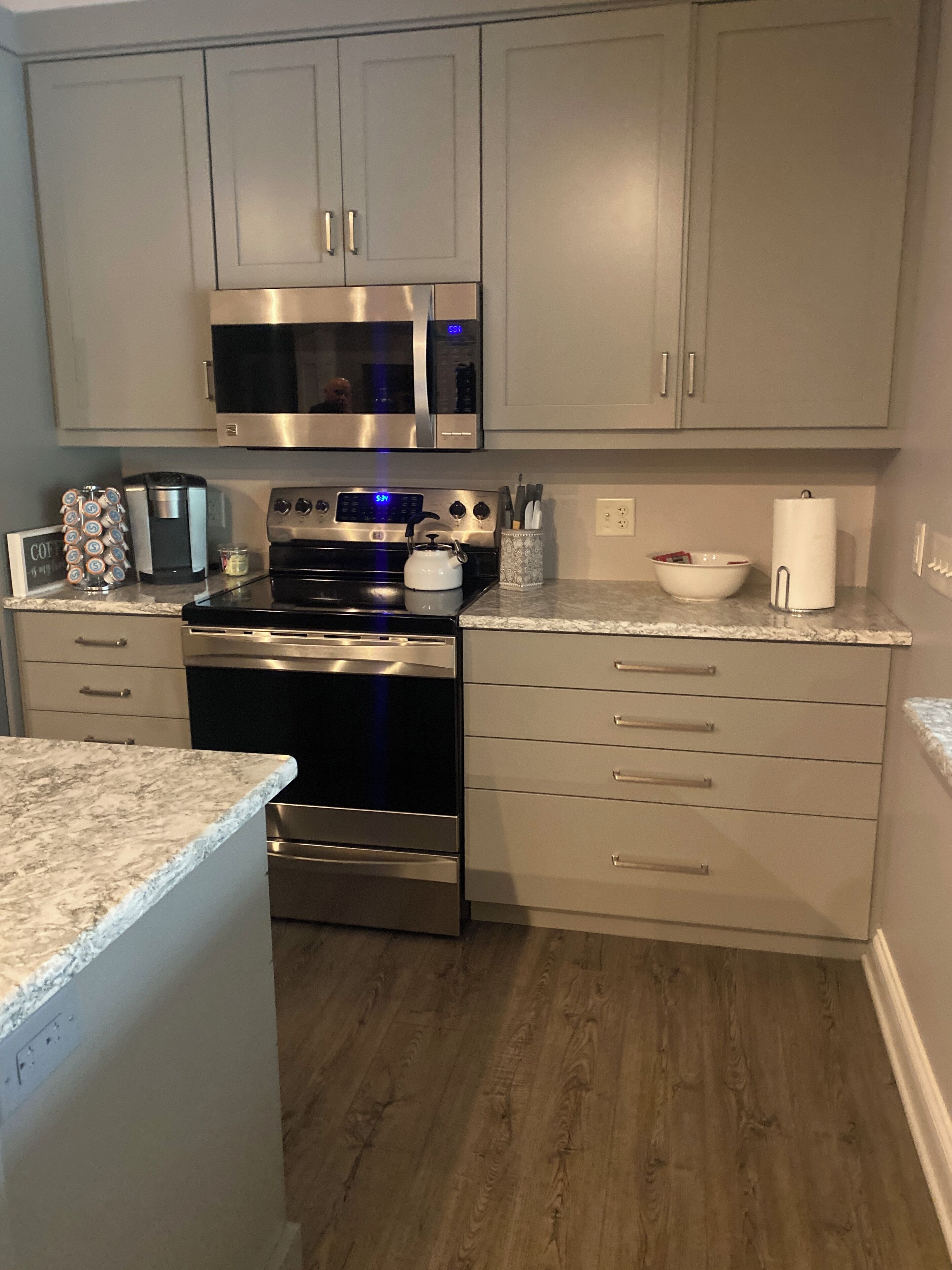 Apartament familiar, vistes al jardí | Cuina privada