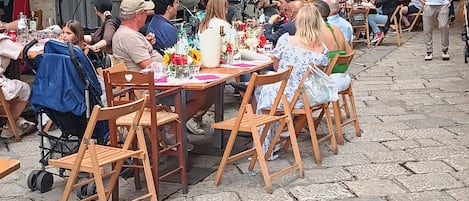 室外用餐
