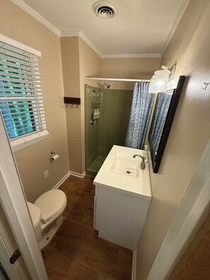 Bathroom - Rumbling Bald Resort access Charming 2-bedroom house in beautiful Lake Lure (Lake Lure)