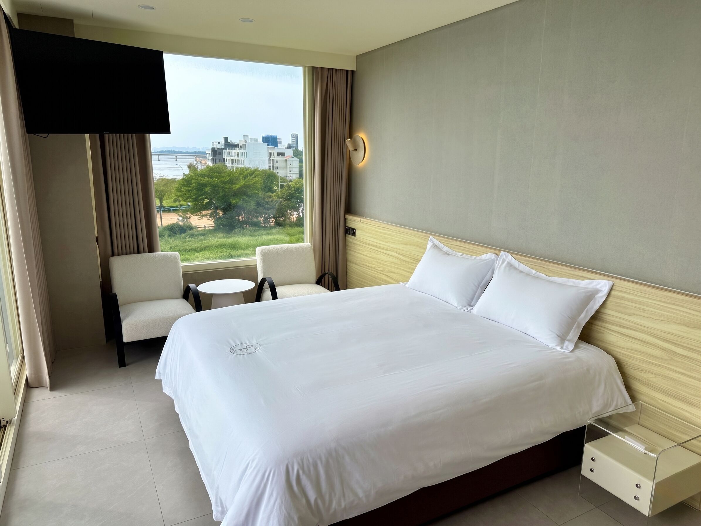 Comfort Double Room, Balcony, Bay View | Laptop workspace, free WiFi, bed sheets