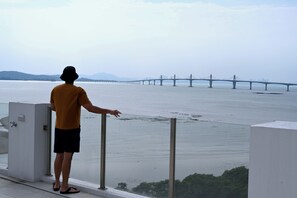 Vue depuis l’hébergement