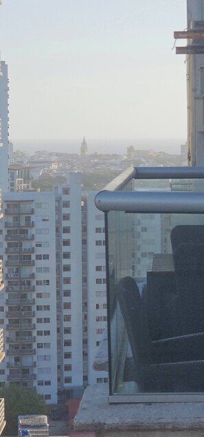 Apartment, 2 Bedrooms, City View | Property grounds - Cozy Apartment Near the Beach, Pool Access, Hot Water (Cartagena)