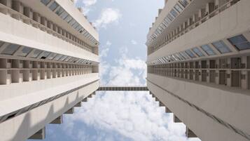Appartement, 2 slaapkamers, uitzicht op de stad | Exterieur