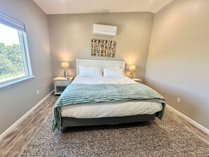 1 bedroom, iron/ironing board, travel crib, free WiFi