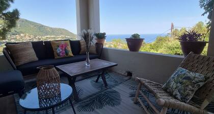 Villa Saint-Jacques on the heights of Bastia