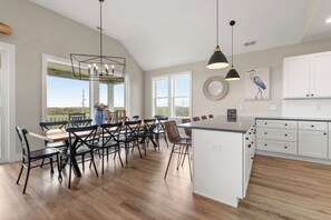Dining - Sunset State of Mind: Private Pool | Hot Tub | Elevator (Nags Head)