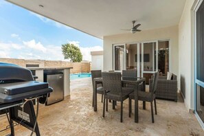 Outdoor dining - Silence & Serenity • Modern Pool Villa (Sosúa)