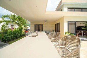 Terrace/patio - Luxury | New | Enchanting. (Sosúa)