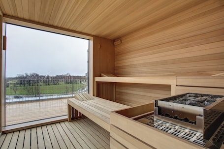 Sauna. eXo Fly Level 4 Hotel Stuttgart