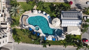 Pool - Modern Penthouse Overlooking Pool (Pyla)