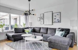 Living area - Vrbo Property (Bunkeflostrand)