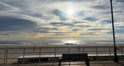 1BR Asbury Park Adult Getaway! Balcony with AC. 3 blocks to beach and boardwalk