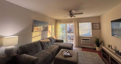 1BR Asbury Park Adult Getaway! Balcony with AC - 3 blocks to beach and boardwalk