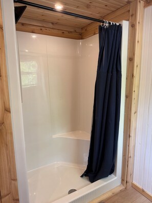 Hair dryer, soap - Tiny House #2 (Oakland)