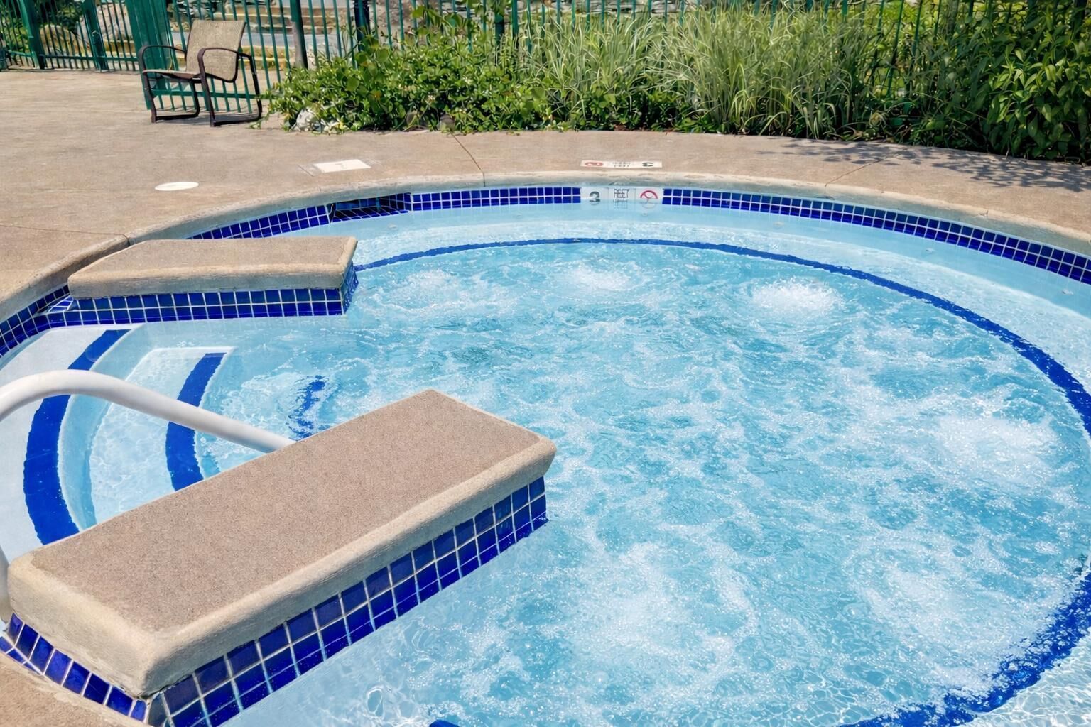 Piscine chauffée