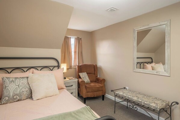 2 habitaciones, tabla de planchar con plancha y wifi gratis 