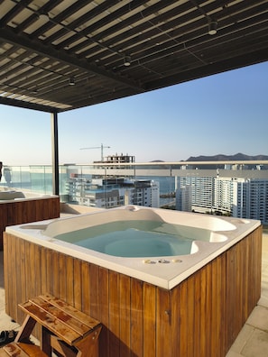 Rooftop pool - Comodidad piscina a 150m del mar 7 pers (Santa Marta)