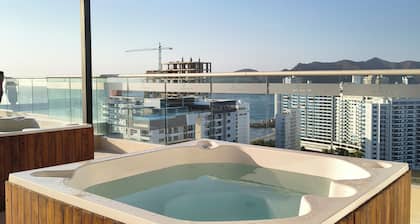Comodidad piscina a 150m del mar 7 pers