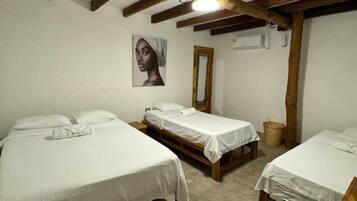 1 bedroom, internet, bed sheets