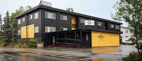 Fachada de la propiedad