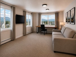 Deluxe Suite, 1 King Bed with Sofa bed, Non Smoking | Living area