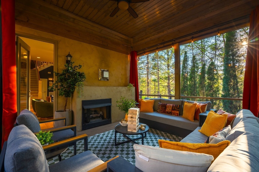 Sleeps 20 15 Mins To Dt Avl Sauna Hot Tub! - Black Mountain, NC