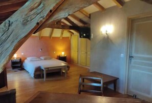 Iron/ironing board, WiFi, bed sheets - Villa de Charme au Coeur de la Nature - 20 Hectares Private Estate with Swimming Pool (Saint-Hilaire-d'Estissac)