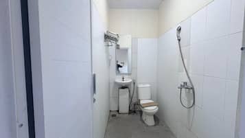 Deluxe Double Room | Bathroom | Shower, towels, soap