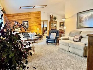 TV, fireplace - Harmony Home at Hamilton Branch (Westwood)