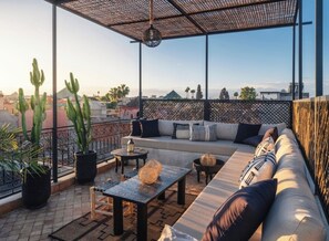 Terrace/patio - Riad 1810 - Private Luxury Riad • Pool • Rooftop Views (Marrakesh)