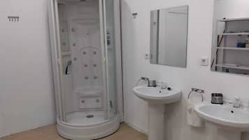 Towels, soap, toilet paper
