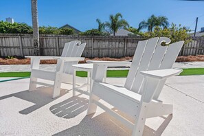 Terrace/patio - 3BR Pool Putting Green | Good Morning Rentals (Jacksonville Beach)