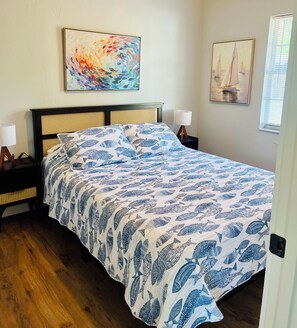 2 bedrooms, desk, iron/ironing board, free WiFi