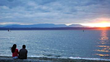 Nær stranden