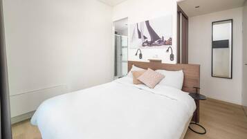 1 habitación y ropa de cama