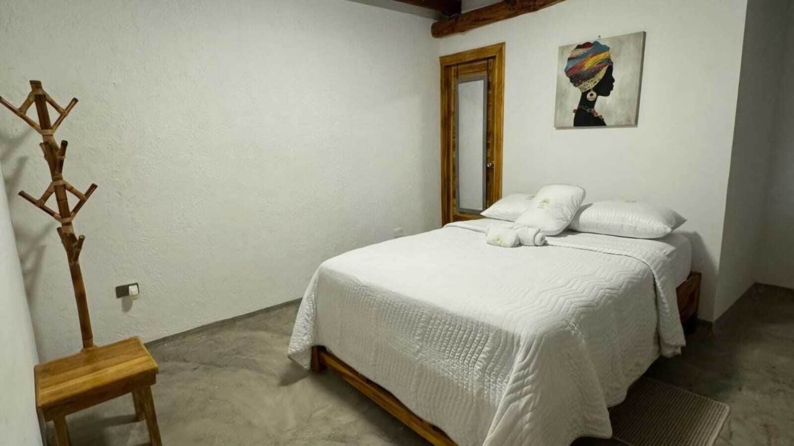 1 bedroom, internet, bed sheets