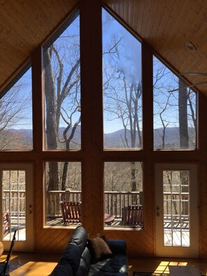 Interior - Mountain Chalet with Hot Tub, Game Room, Hiking Trail, & Lake Access (Topton)