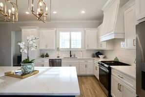 Fridge, microwave, oven, stovetop - "In The Grove" - New Built Luxury Home (Oxxford)