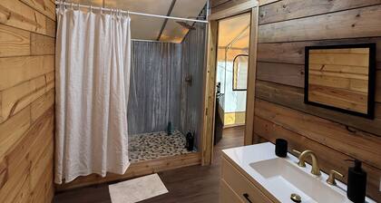 Romantic Safari Tent • Private Bath • Fire Pit