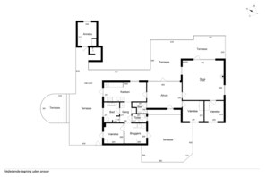 Floor plan - Spacious holiday home 150 m from the beach (Ålbæk)